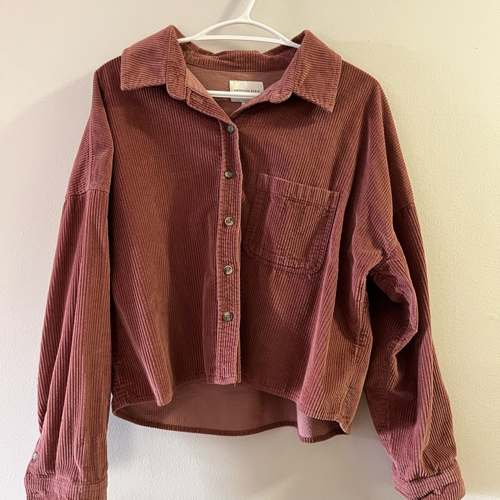 Corduroy button up